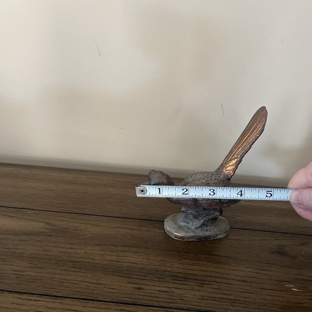 Copper Roadrunner Figure