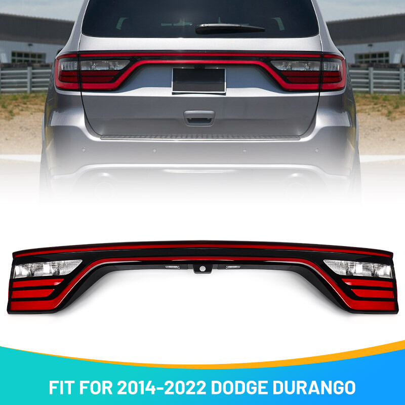 For 2014-22 Dodge Durango LED Tail Light Lamp Liftgate W/Camera Hole 68453659AA