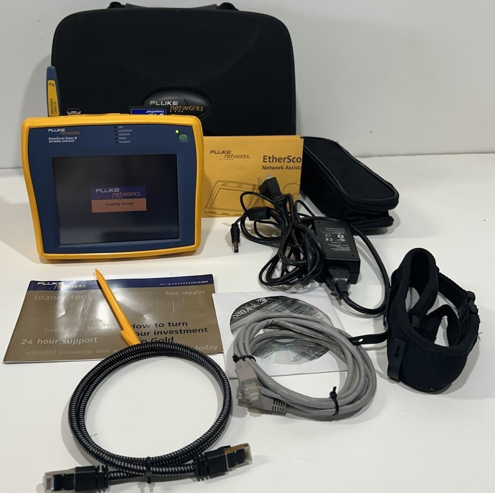 Fluke EtherScope Series II , Network Assistant ES2-PRO-I W/4 Options LAN,WAN EX.