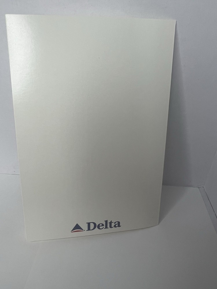 Delta Airlines Blank Greeting Card