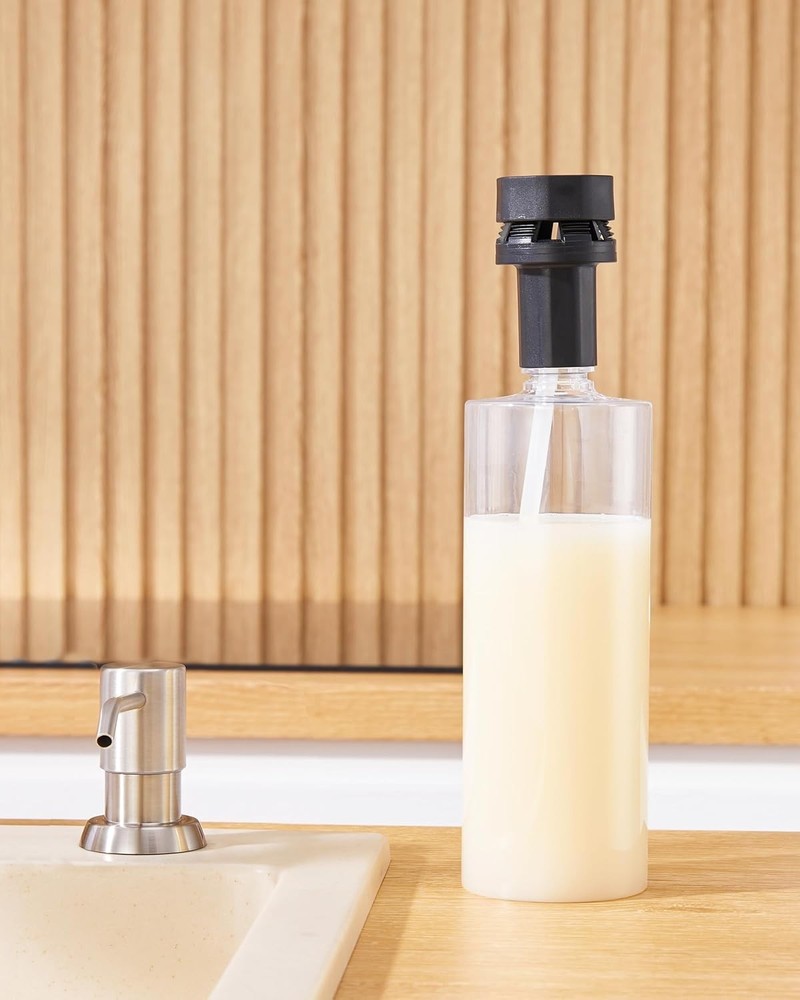 Durable 500ML Plastic Soap Dispenser - Ideal Replacement for Your Kitchen