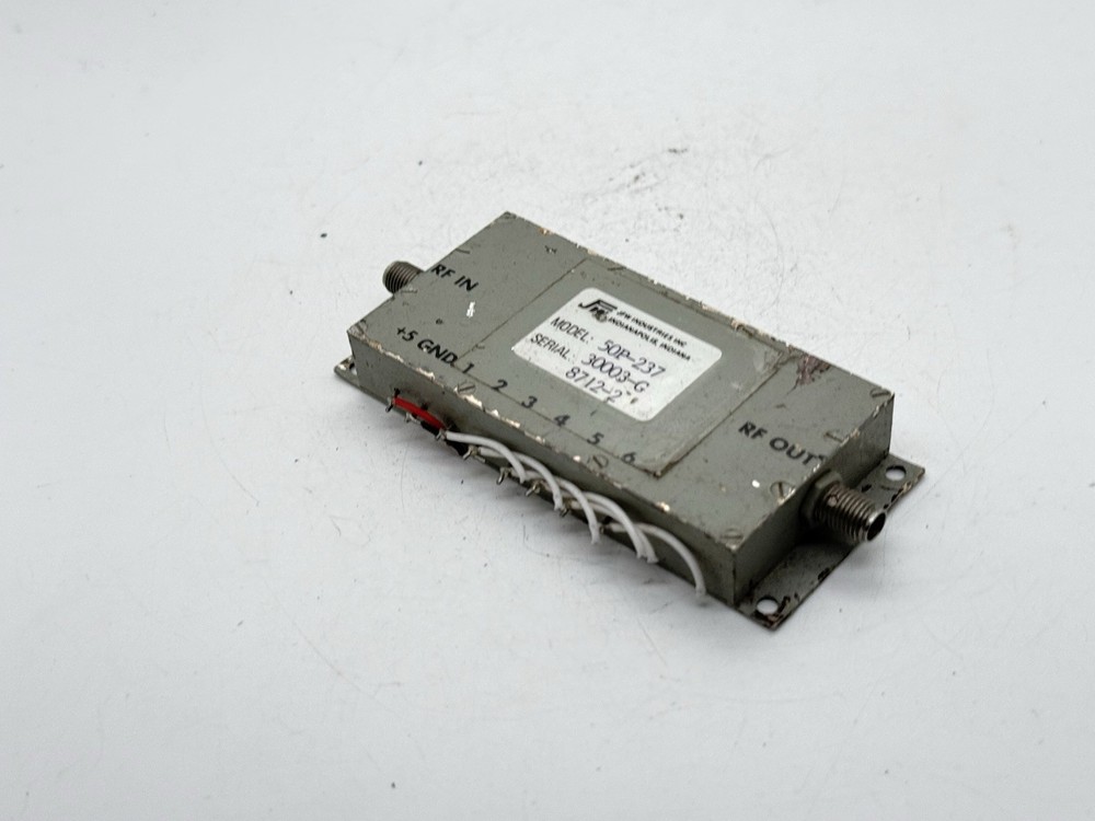 High-Isolation RF Programmable Attenuator | JFW 50P-237 | +5V Control