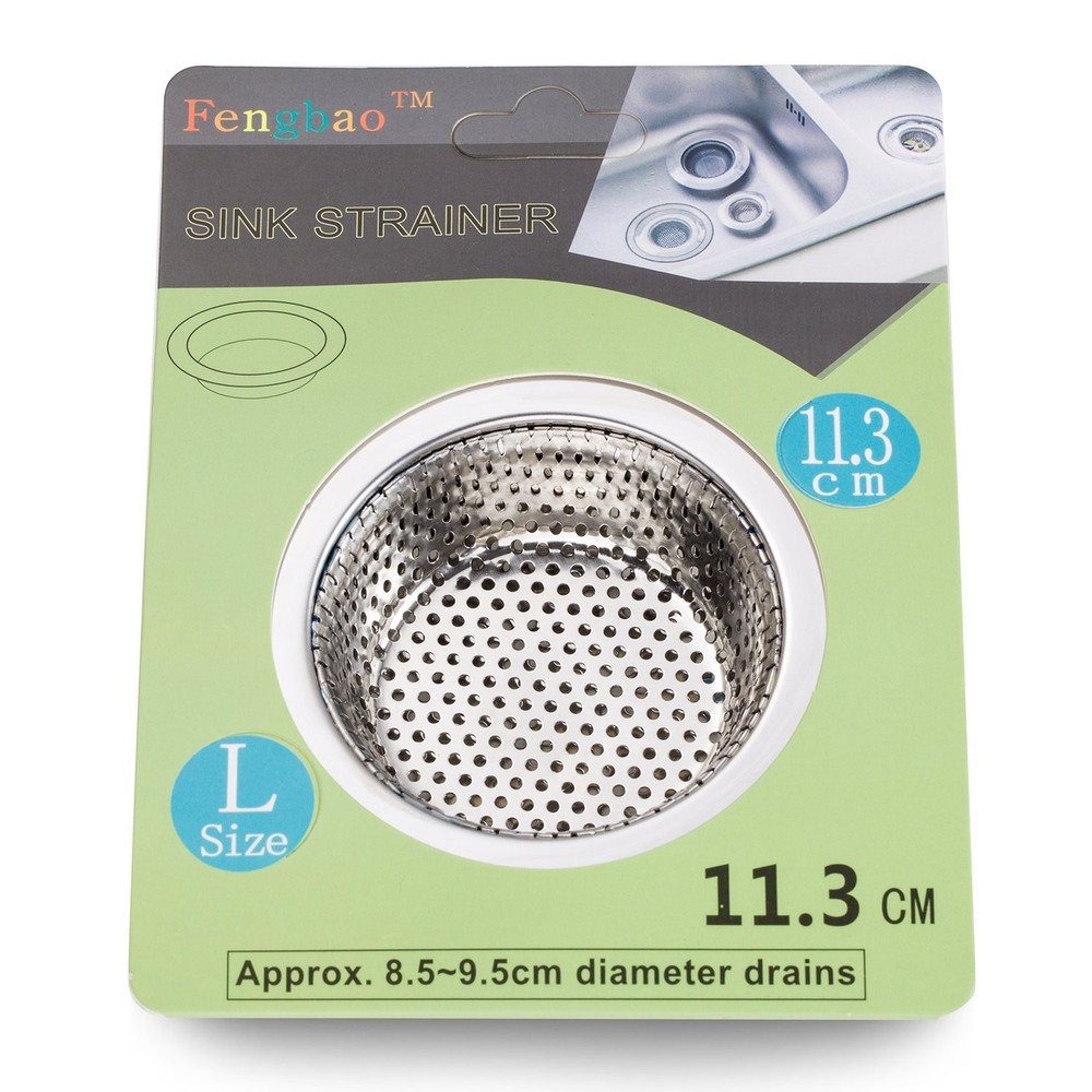 Fengbao 2PCS Kitchen Sink Strainer - Stainless Strainer, Steel