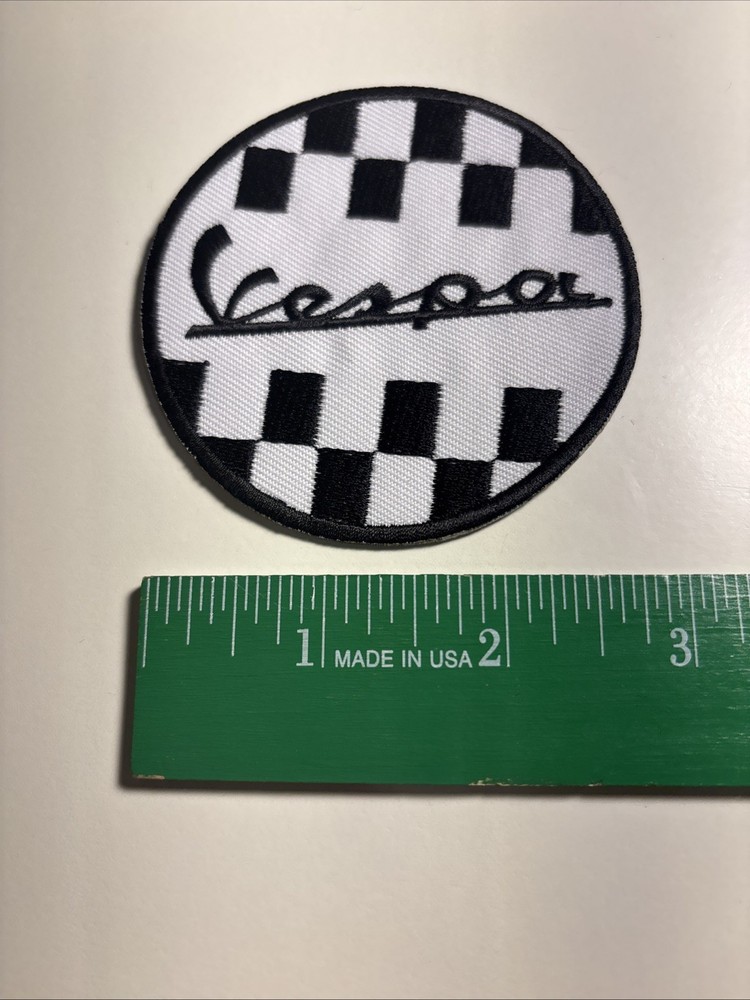 Vespa Scooter Embroidered Patch