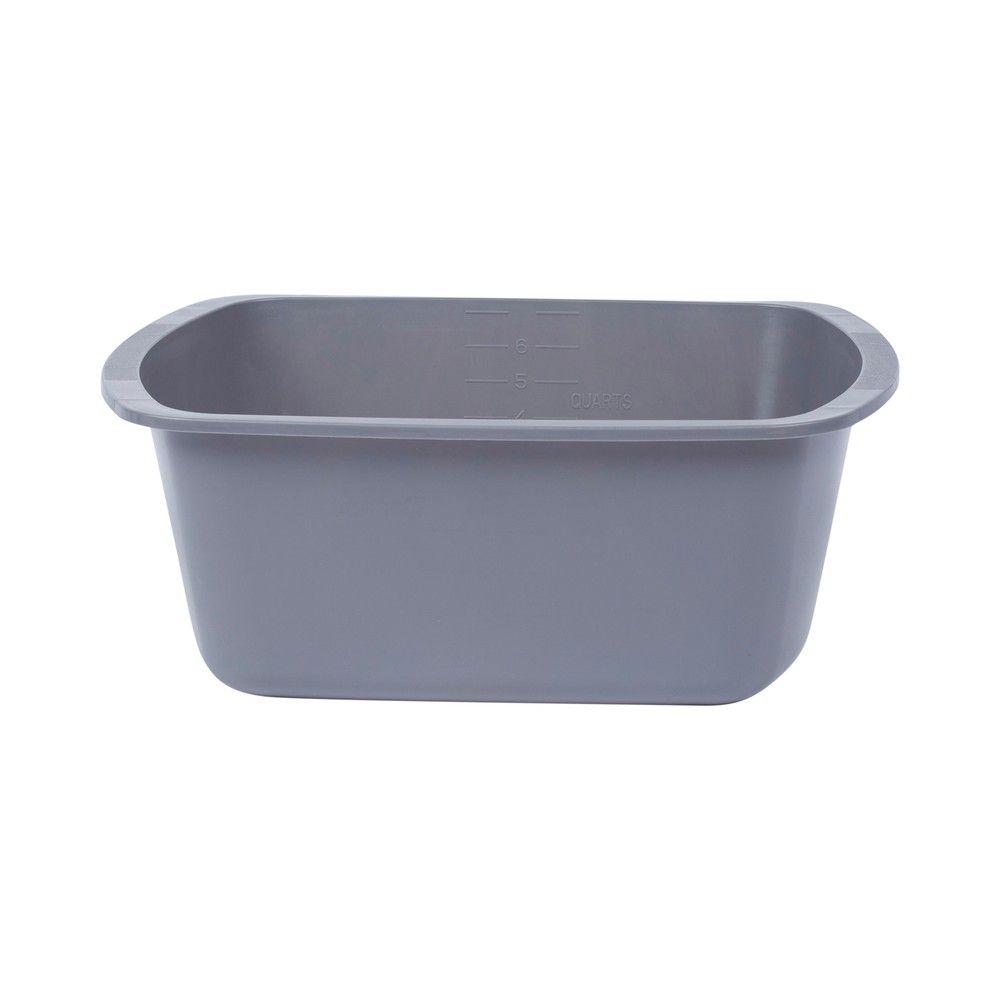 McKesson Wash Basin 8 Quart Polypropylene Graphite 1 Each 56-80342