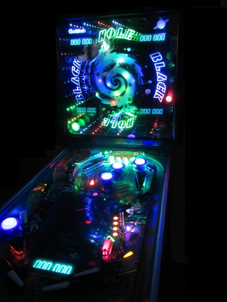 BLACK HOLE Complete LED Lighting Kit custom SUPER BRIGHT PINBALL LED KIT