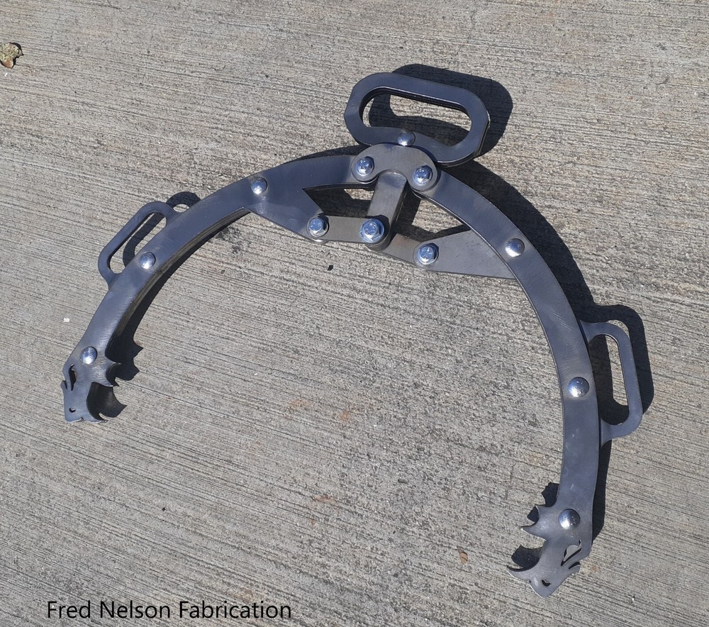 Heavy Duty Log Grapple. Log tongs.