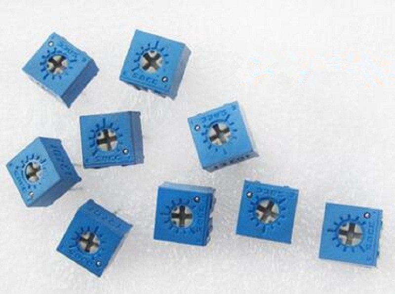 5 pcs 100R 3362P 101 Potentiometer 100 ohm Multiturn Trimmer Adjustable Variable