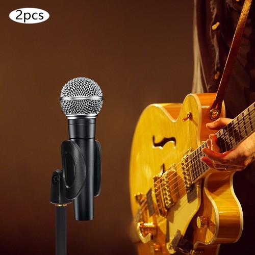 Microphone Clips, Microphone Mic Clip Holders, Universal Microphone Clip Holder