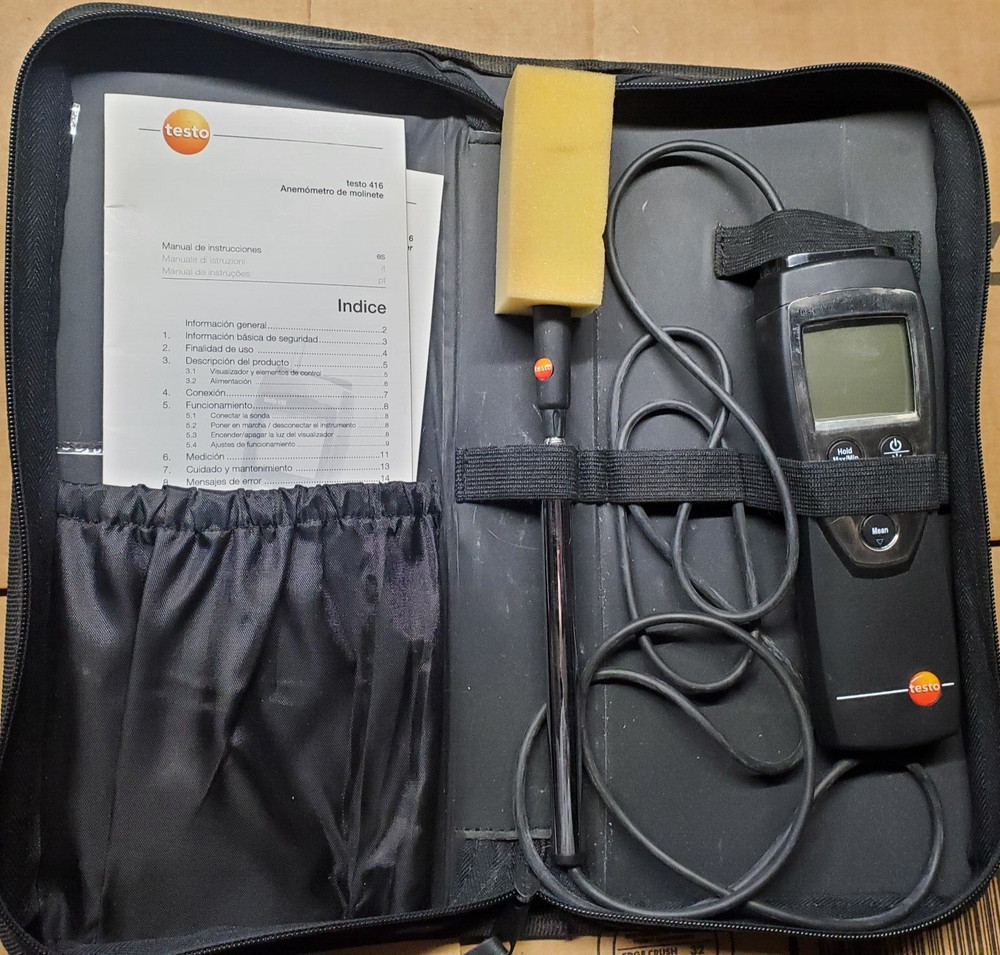 Testo 416 vane anemometer Germany