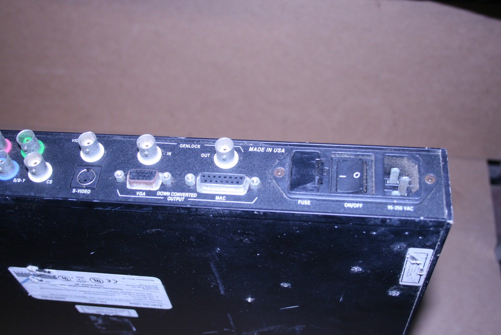 COMMUNICATION SPECIALTIES SCAN DO ULTRA VIDEO PROCESSING CONTROLLER,CL