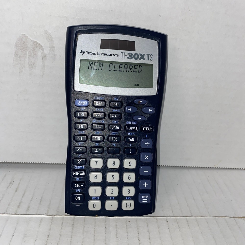 Texas Instruments TI 30XIIS Scientific Calculator  Works Tested