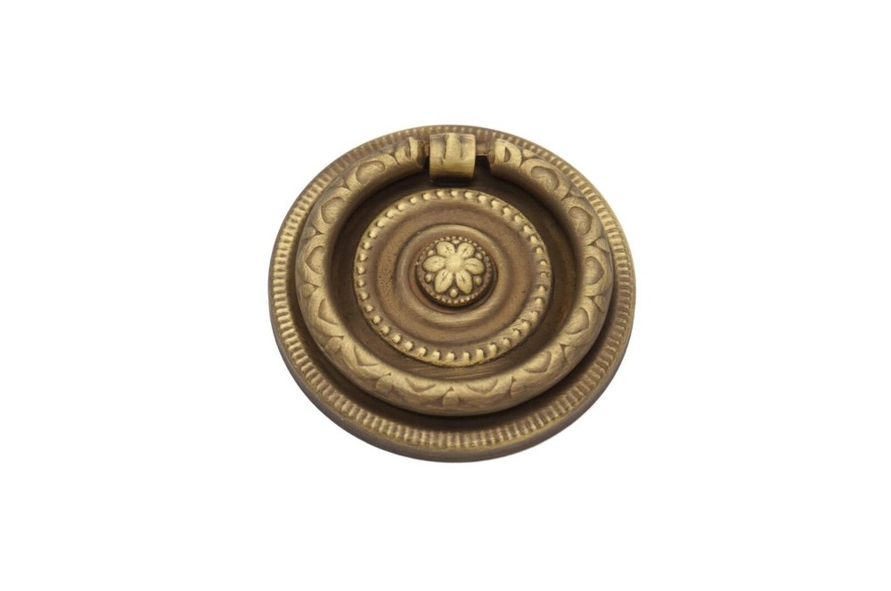 Single Post Drawer Pull Sheraton Pull Furniture Drawer Pull Cabinet Pull Brass