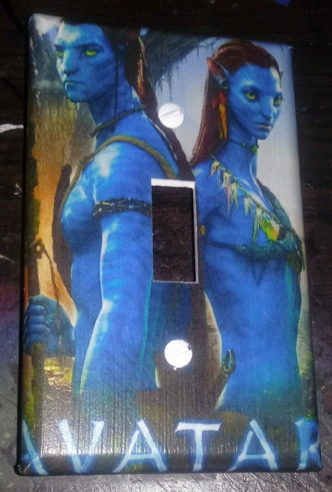 Custom Handmade Avatar Single Toggle Light Switch Cover
