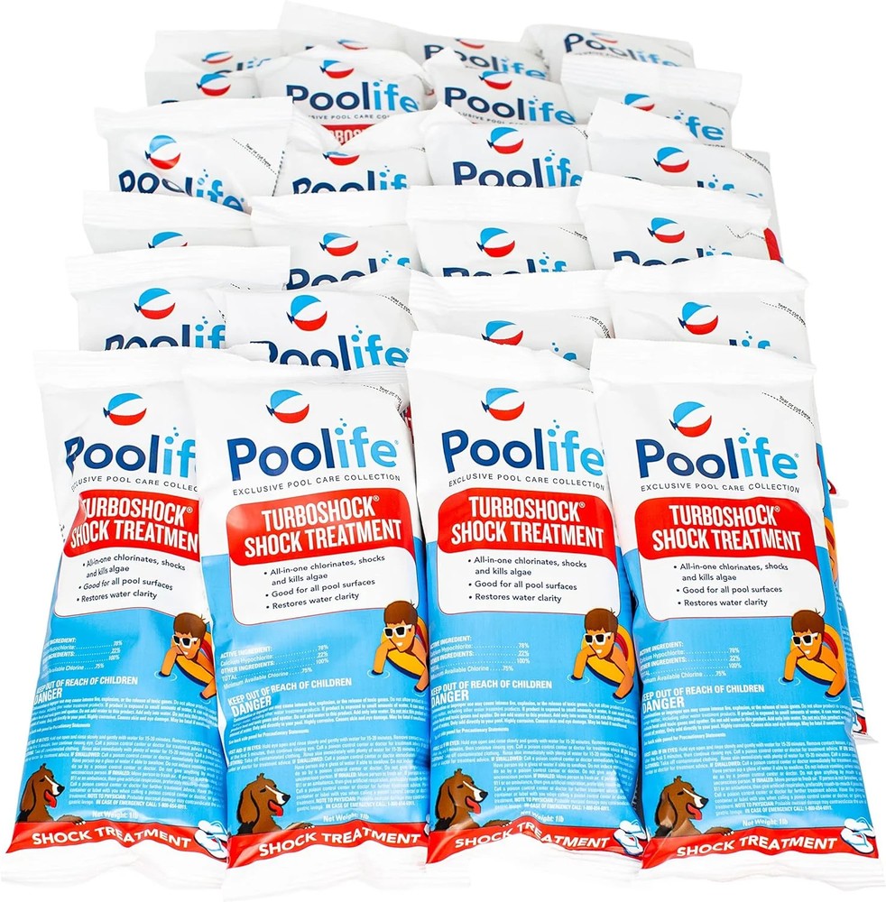 Poolife Turbo Shock 1 lb - 24 Pack