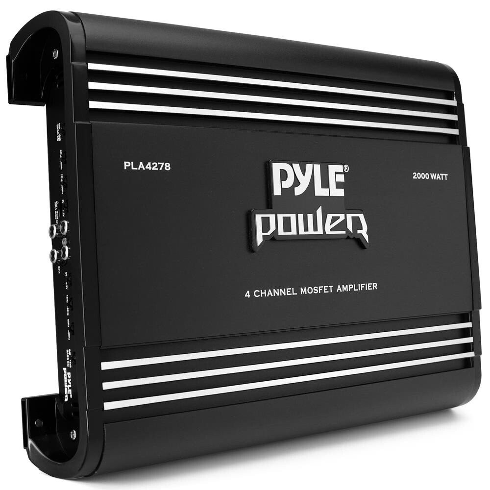 Pyle 4ch 2000W Bridgeable Mosfet Amplifier PLA4278