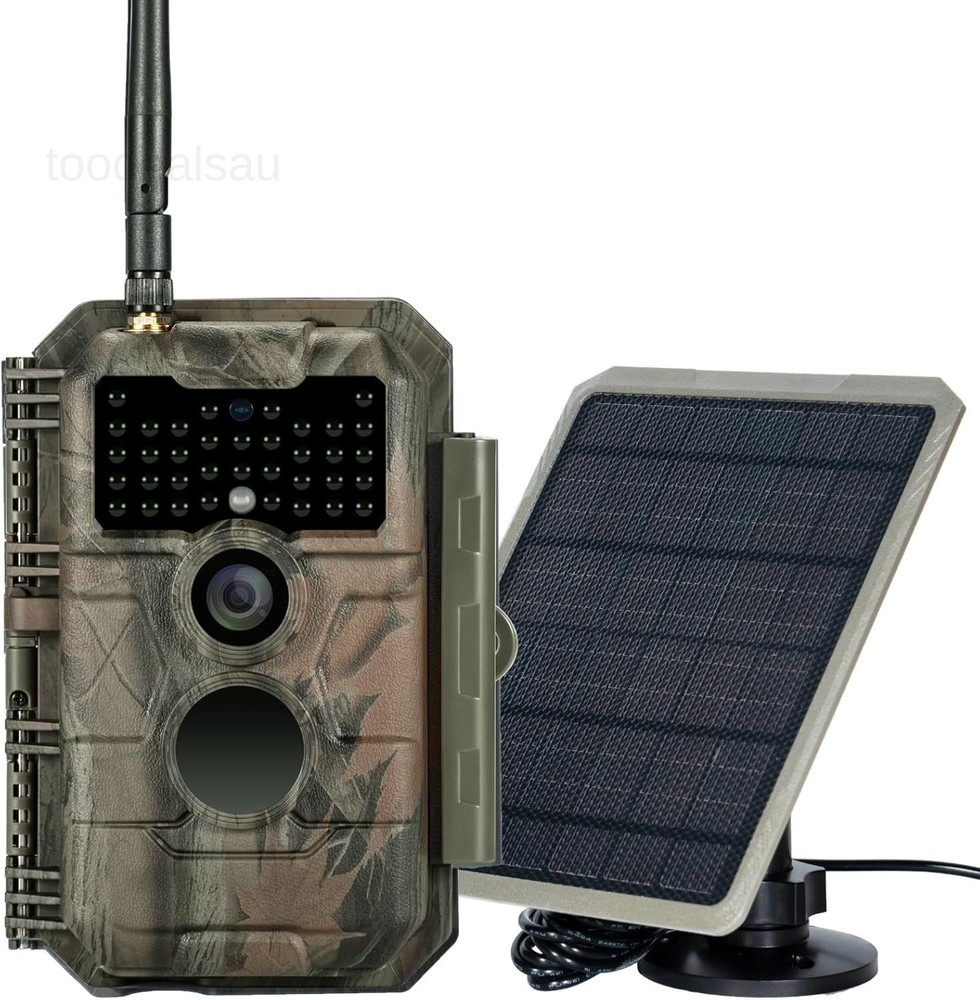 E6 WiFi Trail Camera and SP350 Solar Panel Bundle