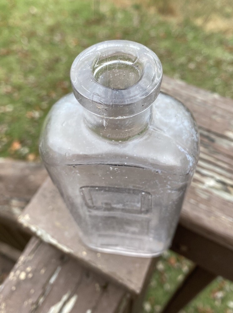 Gump Pure Rye Whiskey Flask Baltimore MD