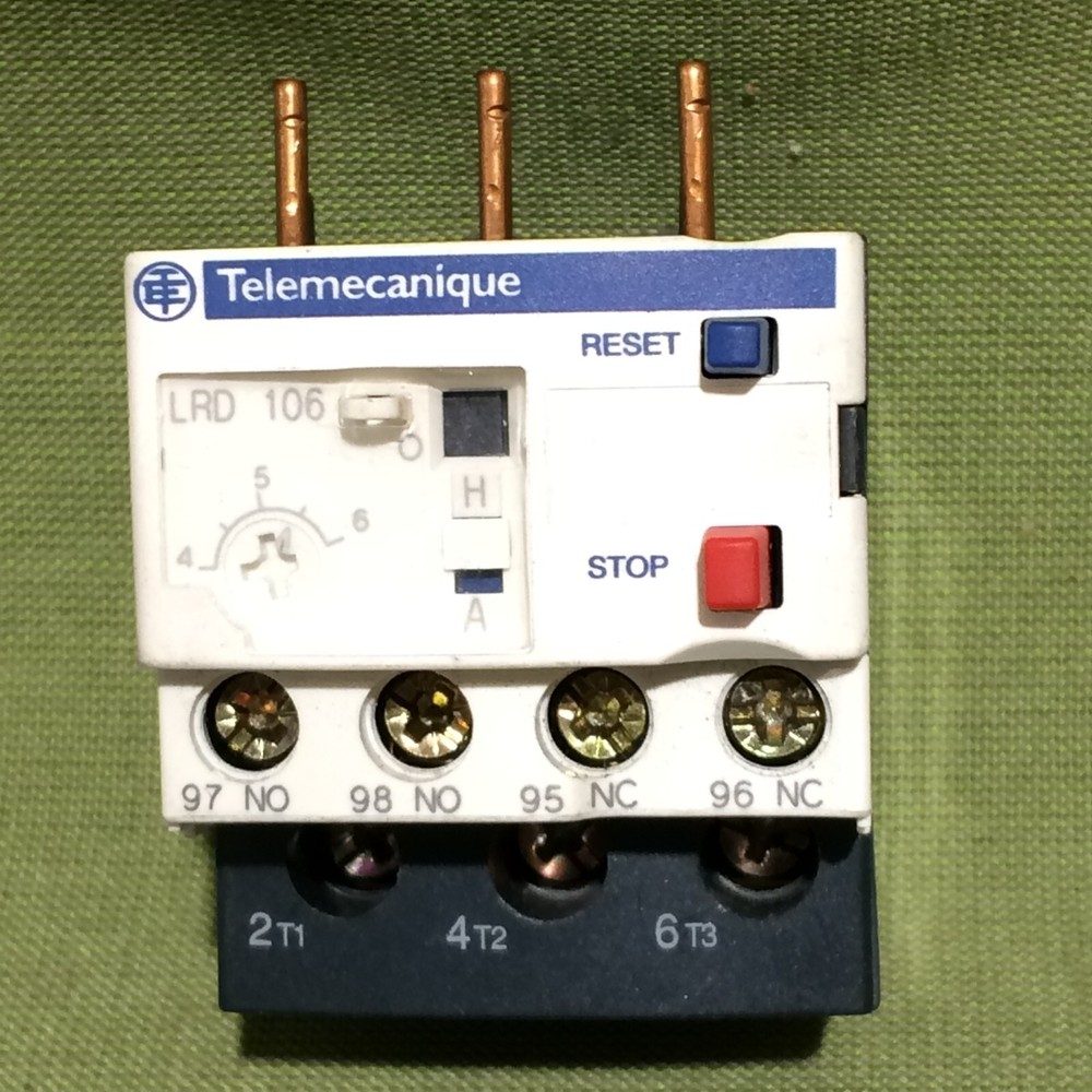 Telemecanique LRD106 Overload Relay Switch