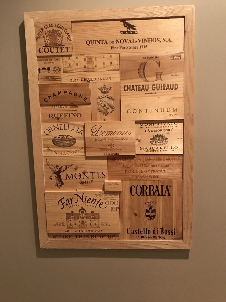 Wine Box Art Panels Mosaic Art