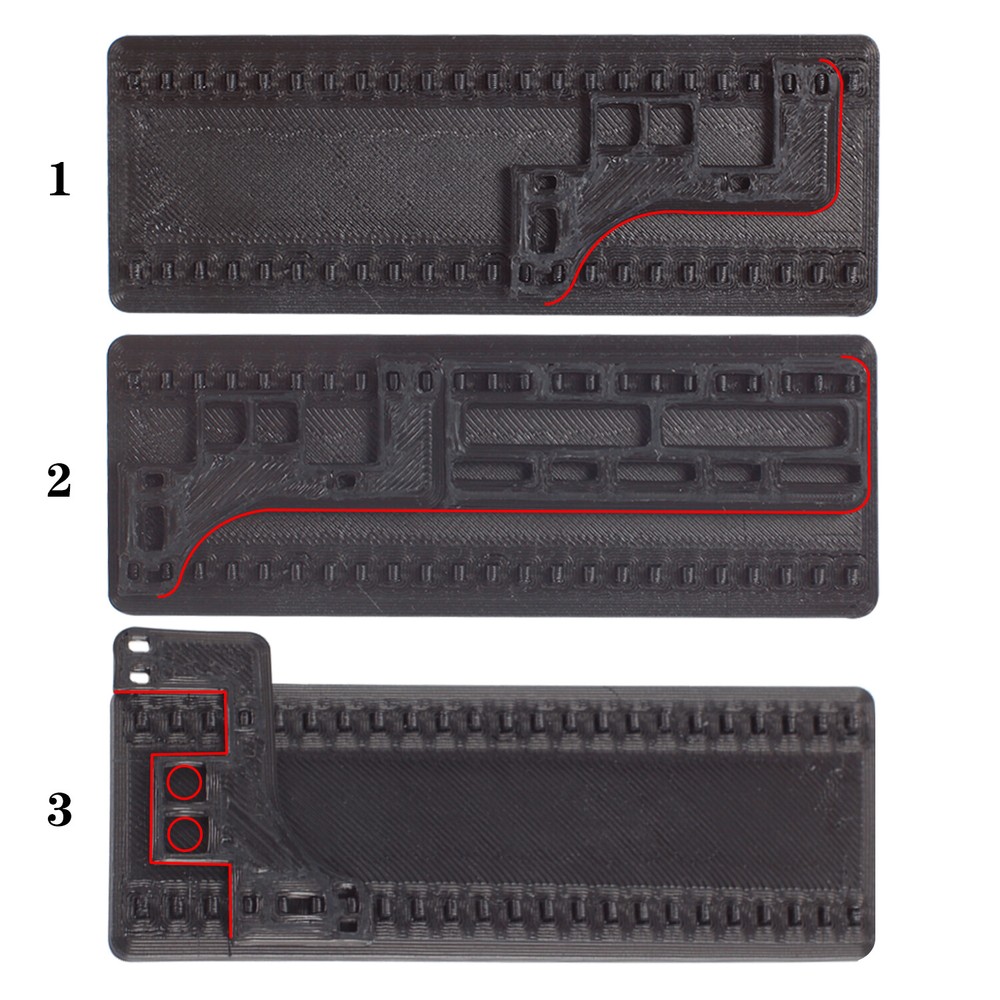 Multi-function Film Leader Trimming Template For Leica Ablon Cutting Guide Tool