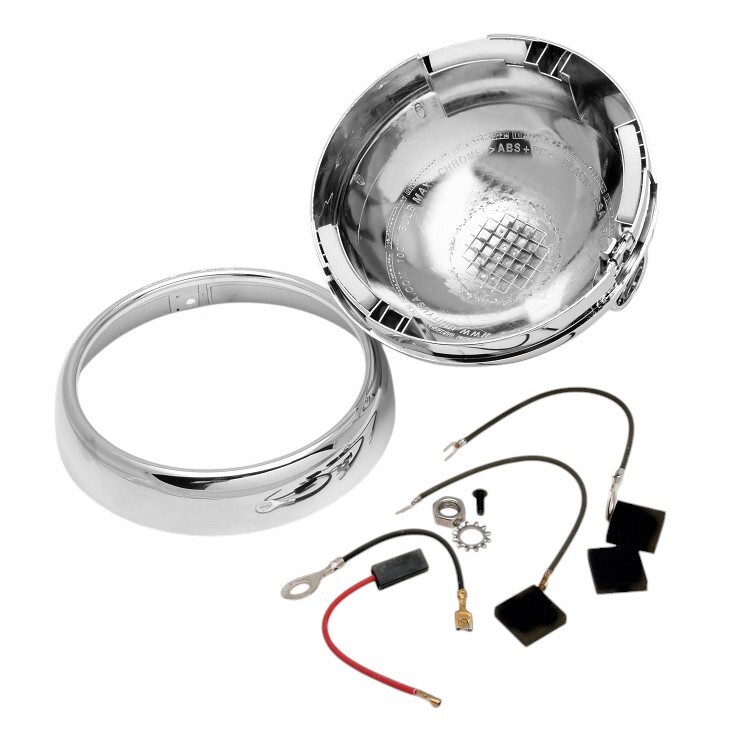 Unity 7662-0003 Spotlight Outer Shell and Front Ring Kit for S04 Heads 6" Chrome