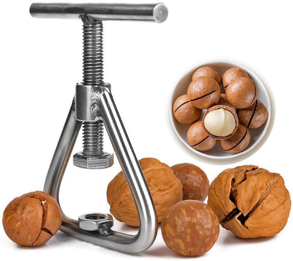 Nut crackers Tool for All Nuts, Heavy Duty Stainless Steel Pecan Walnut...