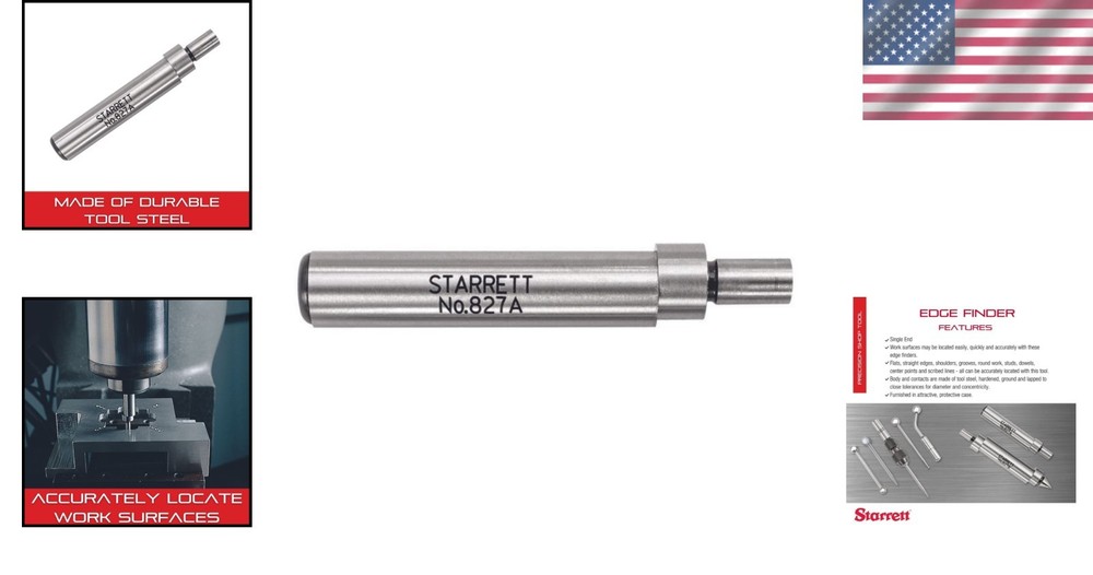 Fast and Accurate Edge Locator - Protective Sleeve Included