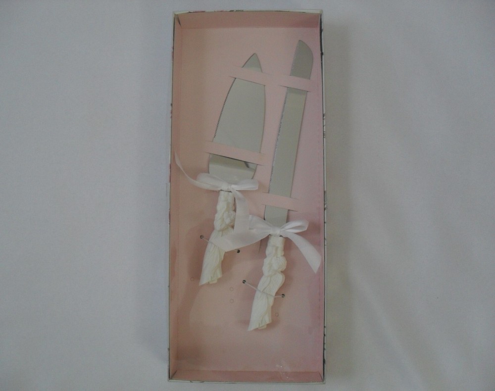 Wedding Cake Knife and Server Set