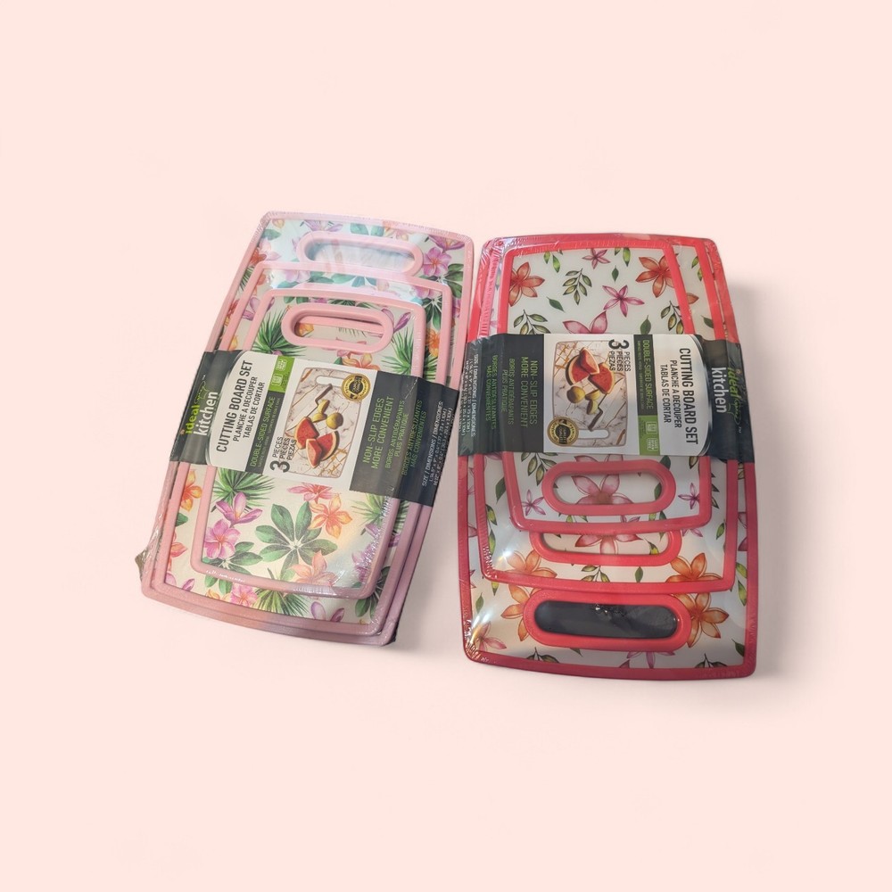 Set  of 3 Cutting Boards (Double Sided)