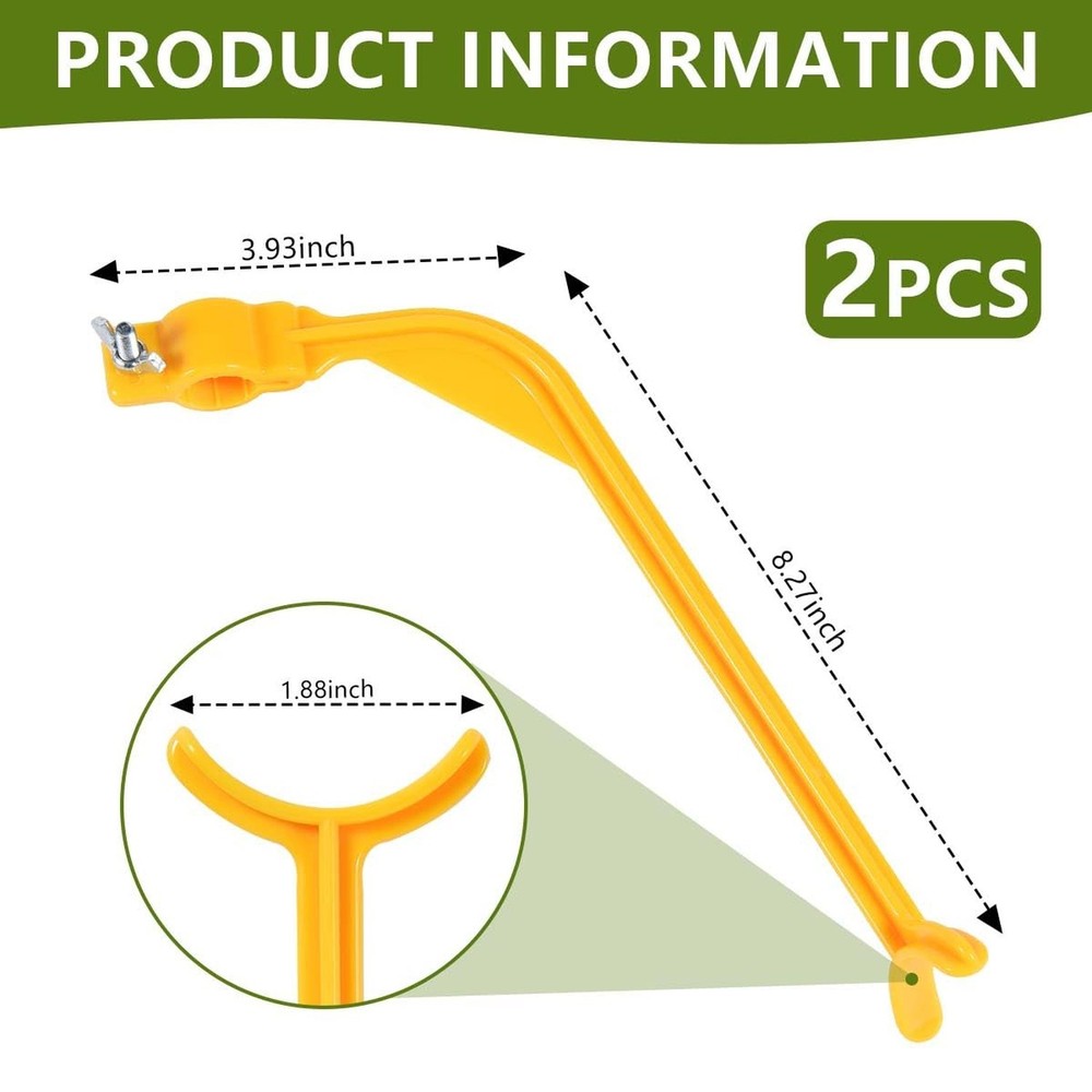 2 Pcs Golf Training Aids Swing Correcting Trainer Tool Golf Accessories Yellow