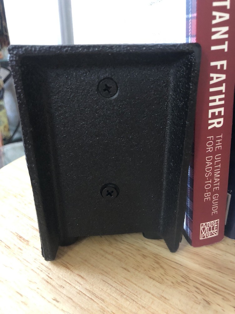 Bookends Cast Iron Bicycle Shape Industrial Design
