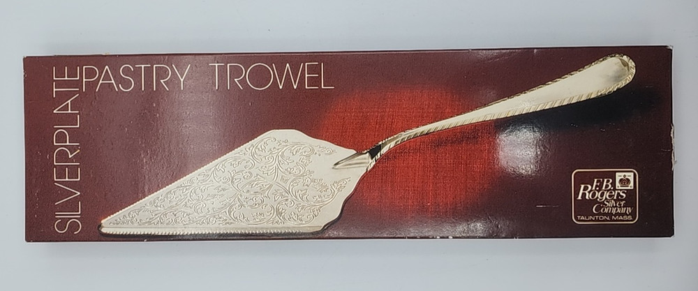 F.B. Rogers Cake Server Silverplated Pastry Trowel