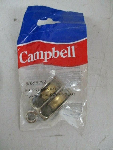 Campbell 1" Rigid Double Pulley b7655212