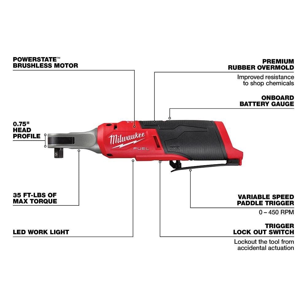 Milwaukee M12 Fuel 3 Tool Combo Kit