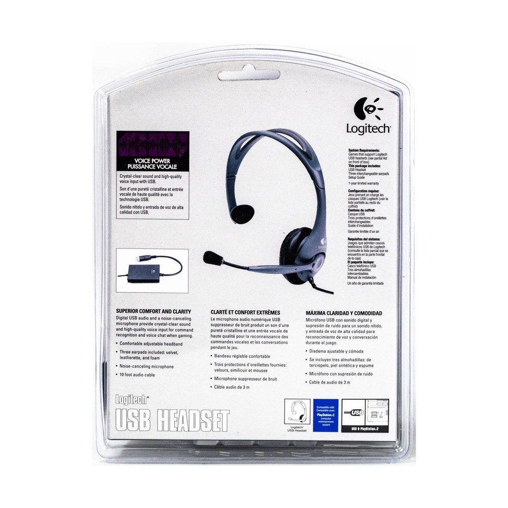 Logitech PC Accessory Logitech USB Headset NM