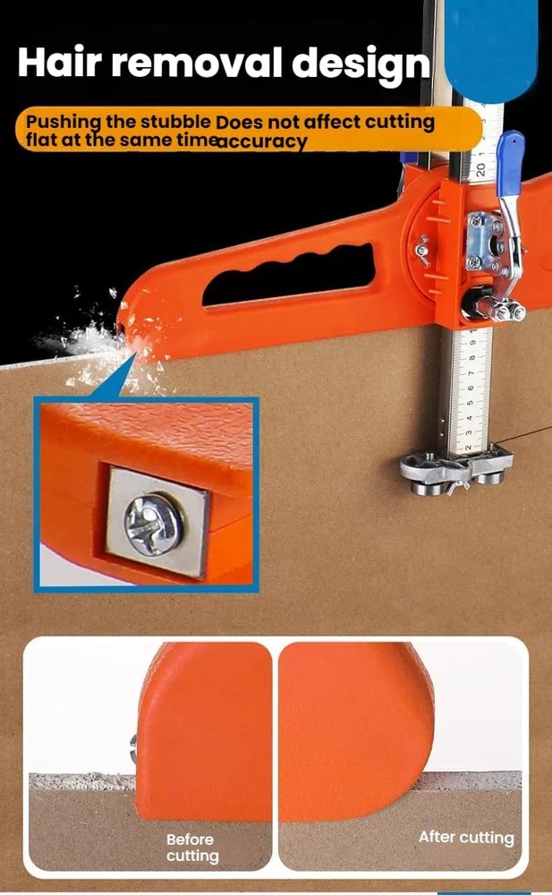 Foldable Drywall Cutting Tool,Fast Fixing Precision Handheld Sheetrock Slicer Wi