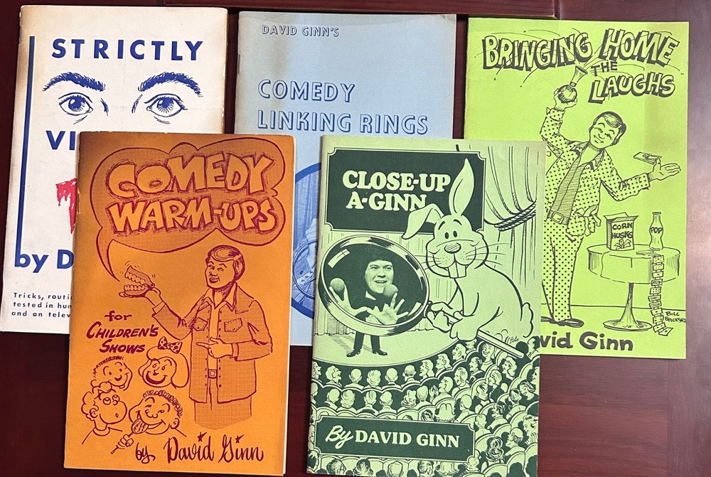 Five David Ginn Booklets -1970s