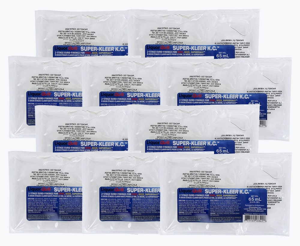 10 X Super-Kleer KC Finings - (10 count)