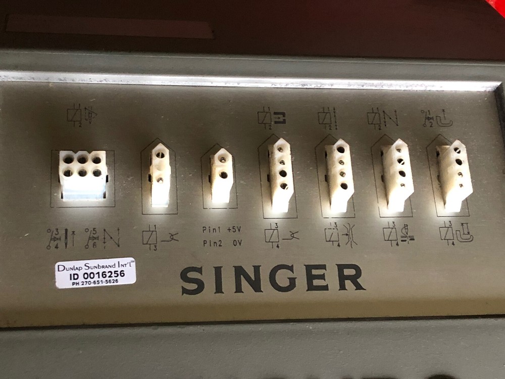 Singer Synchro Industrial Sewing Machine Servo Motor Control
