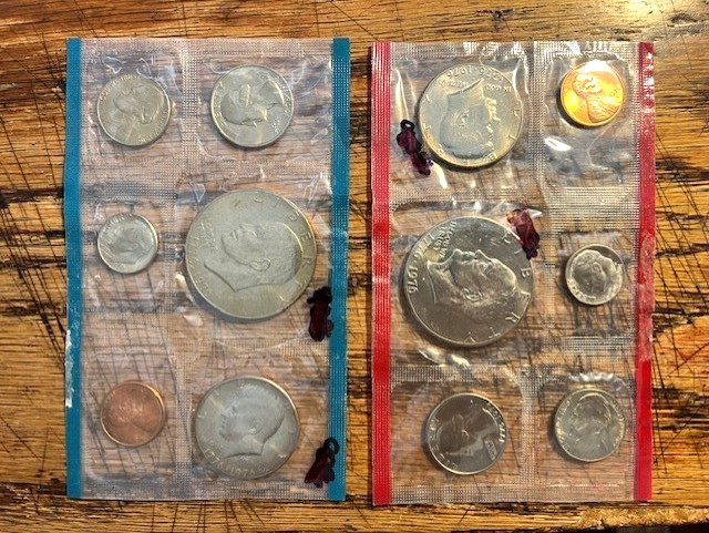 1976-P&D U.S. Mint Set/No Envelope/Clad #15501