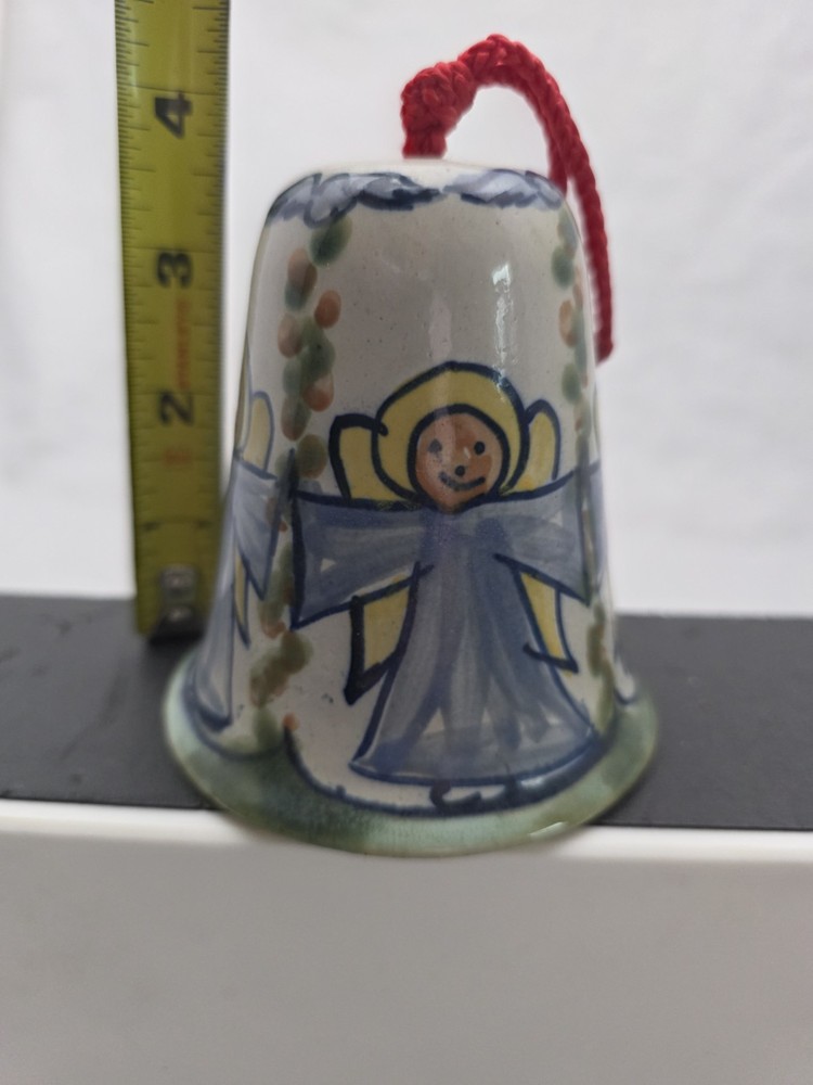 Pottery Angel Bell