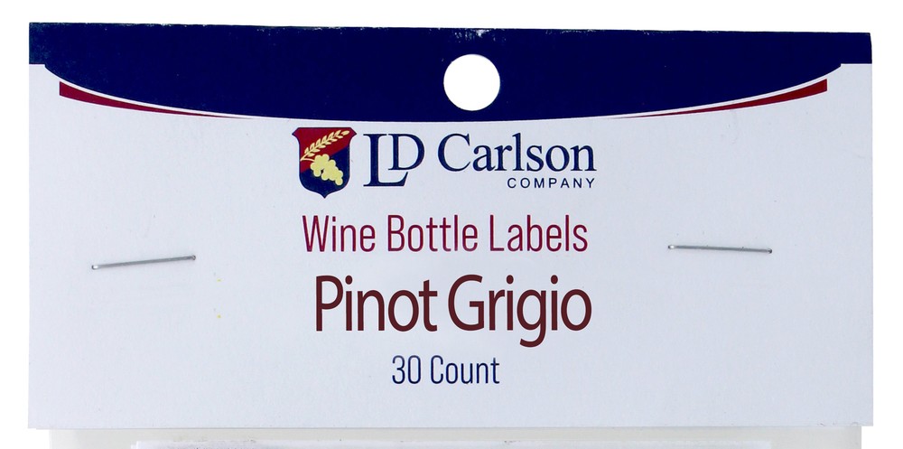 Pinot Grigio Wine Labels 30/Pack Varietal Collection