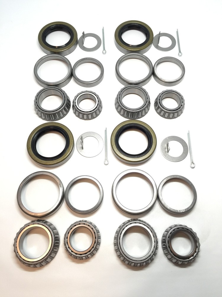 Trailer Wheel Hub Bearings Kits L44649 L68149 for 3500# 1.719'' Spindle #84 Axle