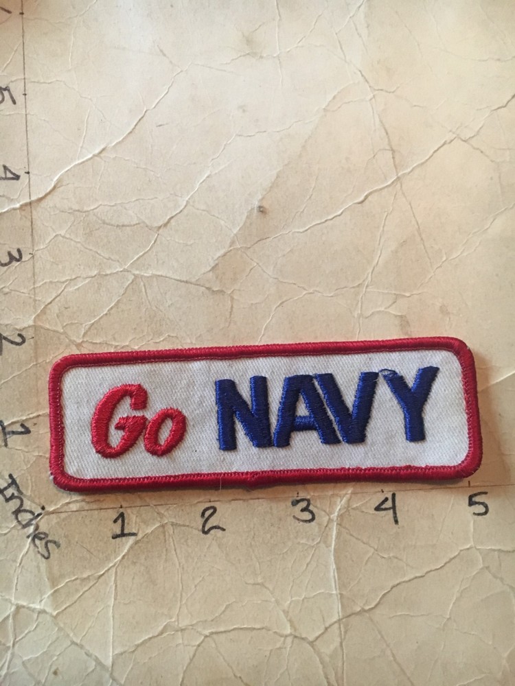 USN Go Navy Patch 7/7/25