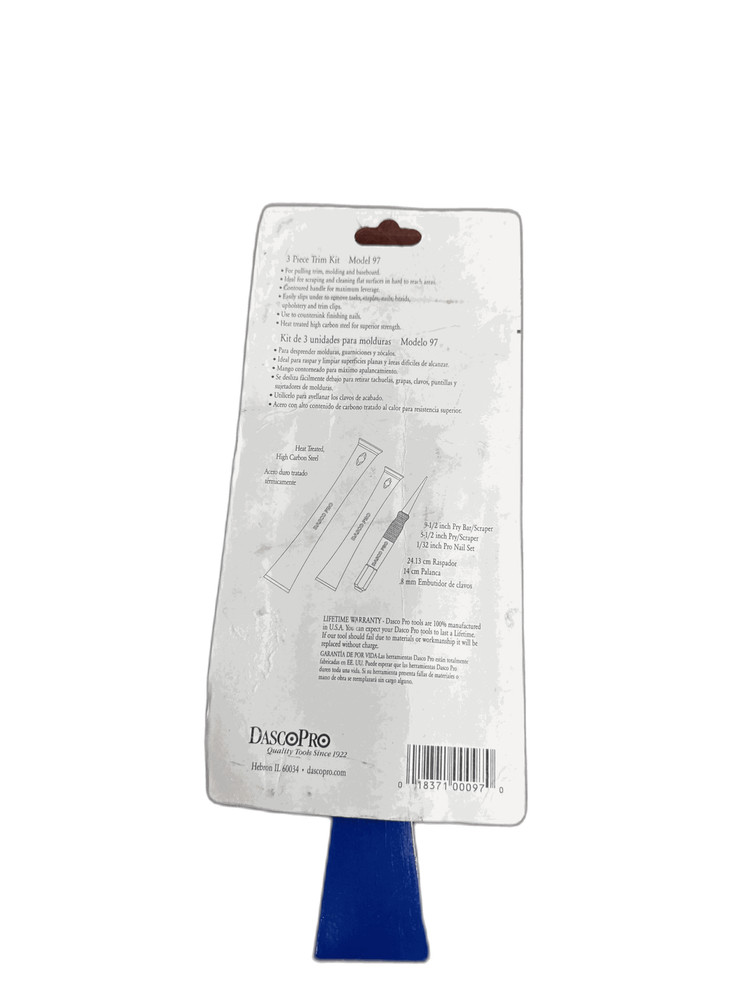 Dasco Pro 3-Piece Trim Kit