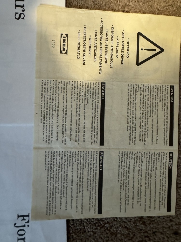 Lot Of IKEA Instructions