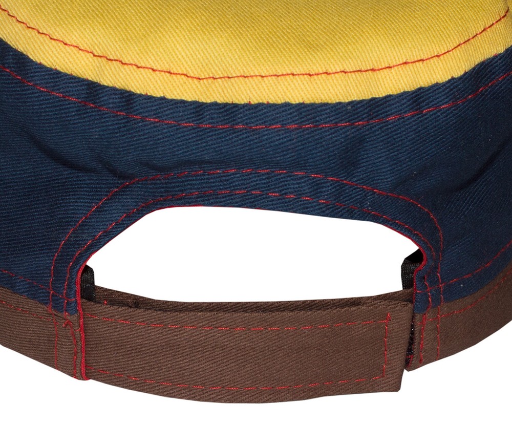 Military Style Colorblock Baseball Cap - Multicolor