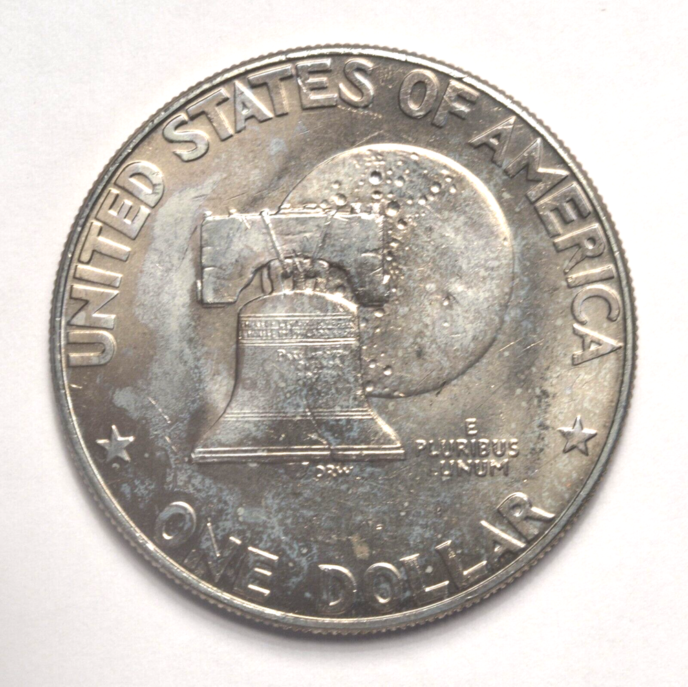 1976-D Type 2 Eisenhower Ike Dollar UNC