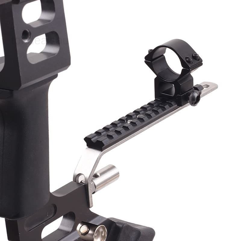 Archery Flashlight Mount Stabilizer - Compound Bow Accessories Light Holder..